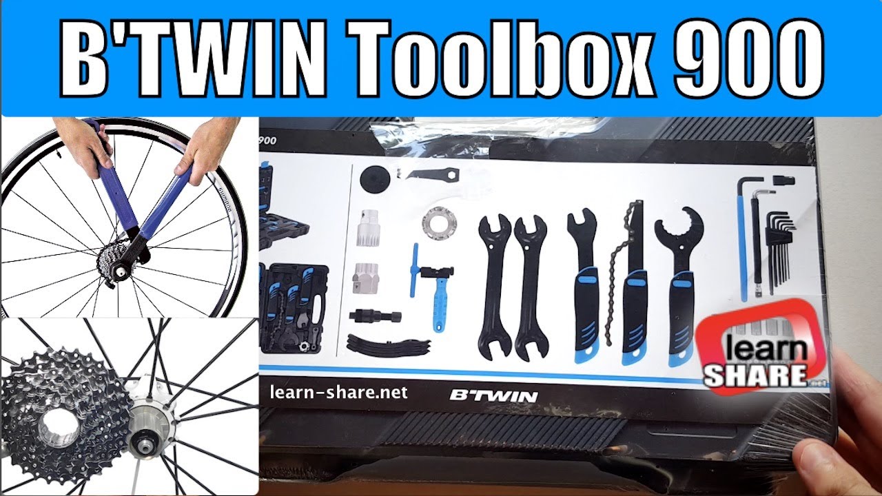 Read more about the article Bike Tool Kit Set – Bike Tools Must Have – BTWIN 900 Tool Box